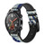 CA0298 Hokusai The Great Wave off Kanagawa Cinturino in pelle e silicone Smartwatch per Wristwatch Smartwatch