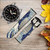 CA0298 Hokusai The Great Wave off Kanagawa Cinturino in pelle e silicone Smartwatch per Wristwatch Smartwatch