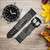 CA0350 Tao Dharma Yin Yang Cinturino in pelle e silicone Smartwatch per Wristwatch Smartwatch