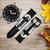 CA0354 Jesus Statue Christ Rio de Janeiro Cinturino in pelle e silicone Smartwatch per Wristwatch Smartwatch