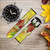 CA0358 Canada Autumn Maple Leaf Cinturino in pelle e silicone Smartwatch per Wristwatch Smartwatch