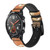 CA0399 Seahorse Skeleton Fossil Cinturino in pelle e silicone Smartwatch per Wristwatch Smartwatch