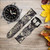 CA0418 Japan Painting Dragon Cinturino in pelle e silicone Smartwatch per Wristwatch Smartwatch