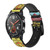 CA0430 Lovers Tarot Card Cinturino in pelle e silicone Smartwatch per Wristwatch Smartwatch