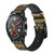 CA0474 Aztec Boho Hippie Pattern Cinturino in pelle e silicone Smartwatch per Wristwatch Smartwatch