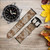 CA0517 Desert Digital Camo Camouflage Cinturino in pelle e silicone Smartwatch per Wristwatch Smartwatch