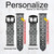 CA0524 Silver Fish Scale Cinturino in pelle e silicone Smartwatch per Wristwatch Smartwatch