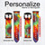 CA0530 Colorful Tie Dye Texture Cinturino in pelle e silicone Smartwatch per Wristwatch Smartwatch