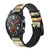 CA0584 Antique Constellation Star Sky Map Cinturino in pelle e silicone Smartwatch per Wristwatch Smartwatch