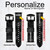 CA0589 Black Roses Cinturino in pelle e silicone Smartwatch per Wristwatch Smartwatch