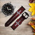 CA0591 Christian Cross Cinturino in pelle e silicone Smartwatch per Wristwatch Smartwatch