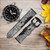 CA0620 Sherlock Holmes Silhouette Cinturino in pelle e silicone Smartwatch per Wristwatch Smartwatch