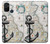 S1962 Nautical Chart Case Cover Custodia per OnePlus Nord N10 5G