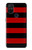 S2638 Black and Red Striped Case Cover Custodia per OnePlus Nord N10 5G
