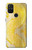 S2713 Yellow Snake Skin Graphic Printed Case Cover Custodia per OnePlus Nord N10 5G