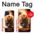 S0863 Hell Fire Skull Case Cover Custodia per Motorola One 5G