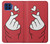 S3701 Mini Heart Love Sign Case Cover Custodia per Motorola One 5G