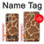 S2326 Giraffe Skin Case Cover Custodia per Motorola Moto G8