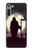 S3262 Grim Reaper Night Moon Cemetery Case Cover Custodia per Motorola Moto G8