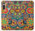 S3272 Colorful Pattern Case Cover Custodia per Motorola Moto G8