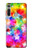 S3292 Colourful Disco Star Case Cover Custodia per Motorola Moto G8