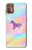 S3203 Rainbow Unicorn Case Cover Custodia per Motorola Moto G9 Plus