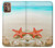 S3212 Sea Shells Starfish Beach Case Cover Custodia per Motorola Moto G9 Plus