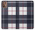 S3452 Plaid Fabric Pattern Case Cover Custodia per Motorola Moto G9 Plus