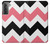 S1849 Pink Black Chevron Zigzag Case Cover Custodia per Samsung Galaxy S21 5G S1849 Pink Black Chevron Zigzag Case Cover Custodia per Samsung Galaxy S21 5G