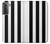 S2297 Black and White Vertical Stripes Case Cover Custodia per Samsung Galaxy S21 5G
