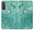 S2653 Dragon Green Turquoise Stone Graphic Case Cover Custodia per Samsung Galaxy S21 5G