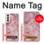 S2843 Pink Marble Texture Case Cover Custodia per Samsung Galaxy S21 5G
