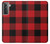 S2931 Red Buffalo Check Pattern Case Cover Custodia per Samsung Galaxy S21 5G