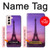 S3447 Eiffel Paris Sunset Case Cover Custodia per Samsung Galaxy S21 5G