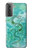 S2653 Dragon Green Turquoise Stone Graphic Case Cover Custodia per Samsung Galaxy S21 Plus 5G, Galaxy S21+ 5G