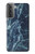 S2799 Light Blue Marble Stone Graphic Printed Case Cover Custodia per Samsung Galaxy S21 Plus 5G, Galaxy S21+ 5G