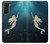 S3250 Mermaid Undersea Case Cover Custodia per Samsung Galaxy S21 Plus 5G, Galaxy S21+ 5G
