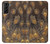 S3691 Gold Peacock Feather Case Cover Custodia per Samsung Galaxy S21 Plus 5G, Galaxy S21+ 5G