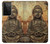 S0344 Buddha Rock Carving Case Cover Custodia per Samsung Galaxy S21 Ultra 5G