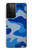 S2958 Army Blue Camo Camouflage Case Cover Custodia per Samsung Galaxy S21 Ultra 5G