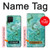 S2653 Dragon Green Turquoise Stone Graphic Case Cover Custodia per Samsung Galaxy A12