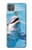 S1291 Dolphin Case Cover Custodia per Motorola Moto G9 Power