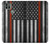 S3472 Firefighter Thin Red Line Flag Case Cover Custodia per Motorola Moto G9 Power