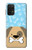 S2669 Cute Dog Paws Bones Cartoon Case Cover Custodia per Samsung Galaxy A32 5G