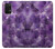 S3713 Purple Quartz Amethyst Graphic Printed Case Cover Custodia per Samsung Galaxy A32 5G