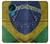 S3297 Brazil Flag Vintage Football Graphic Case Cover Custodia per Nokia 3.4