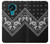 S3363 Bandana Black Pattern Case Cover Custodia per Nokia 3.4