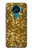 S3388 Gold Glitter Graphic Print Case Cover Custodia per Nokia 3.4