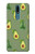 S3285 Avocado Fruit Pattern Case Cover Custodia per Nokia 2.4