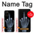 S1143 X-ray Hand Middle Finger Case Cover Custodia per Samsung Galaxy A02s, Galaxy M02s